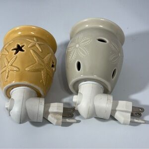Scentsy Sand Dollar & Starfish Mini Wax Warmers